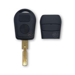 BMW 2 Button Integrated Key Shell with HU58 Blade (Aftermarket)