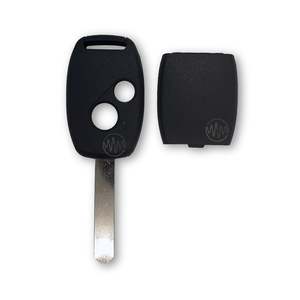 Honda 2 Button Integrated Key Shell with Chip Slot & HON66 Blade (Aftermarket)