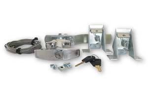 Lock Focus Garage Locks Security: Lock Focus Tiltadoor Full Kit (Chrome)
