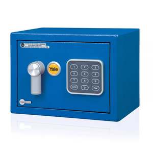 Yale Home & Office Mini Safe - Blue