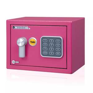 Key Safes Lock Boxes: Yale Home & Office Mini Safe - Pink
