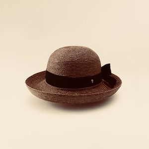 Accessories: HELEN KAMINSKI 'Raffia Newport' Standard Bretton