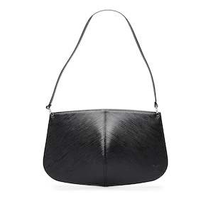 Accessories: LOUIS VUITTON "Epi Demi Lune" Pochette