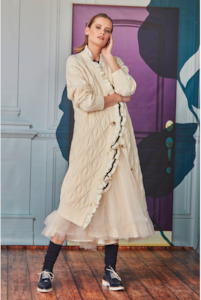 Knitwear: TRELISE COOPER 'Frillion Dollar Baby' Cardigan