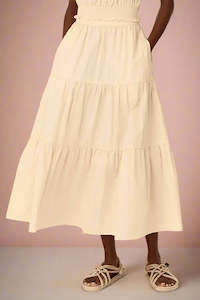 XiRENA "Angelica Tiered" Maxi Skirt