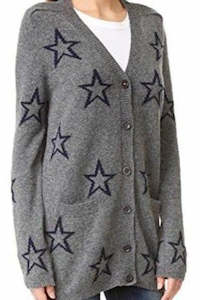 Knitwear: CHINTI & PARKER "Star Button Down" Cardigan