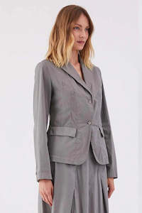 TRANSIT Par-such "Poplin" Blazer