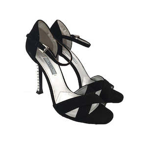 PRADA "Crystal heeled" sandals