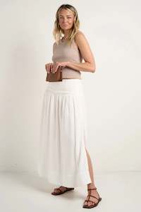 AMONG THE BRAVE "Cotton" Maxi Skirt