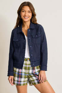 Coats Jackets: TOMMY BAHAMA "Two Palms" Linen Raw-Edge Jackets