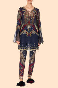 Pants: CAMILLA "This Charming Woman" Ponte Leggings