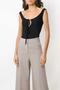 AMIR SLAMA "Lace Up Body Suit