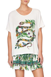 CAMILLA "Drain Tree Darling" Loose Fit Tee