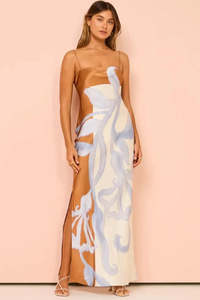 Dresses: SIR. "Sorrento Sciarpa" Slip Dress