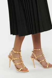VALENTINO GARAVANI 'Rockstud Cage sandal' Heels