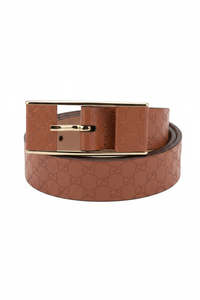 Accessories: GUCCI "Microguccissima" Leather Belt