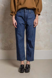 Pants: CHIMALA "Tapered" Wide Jeans