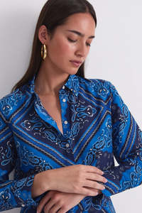 Accessories: SPORTSCRAFT "Bandana Print" Shirt