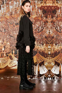 Coats Jackets: TRELISE COOPER Couture "Ruffle Me" Jacket