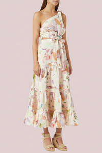 Dresses: ALEMAIS "Annie" One Shoulder Dress