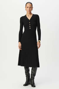 Dresses: REBECCA TAYLOR "Ribbed" Sweater Dress