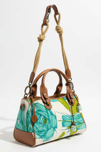 MARNI "Abstract Tropical" Canvas Bag