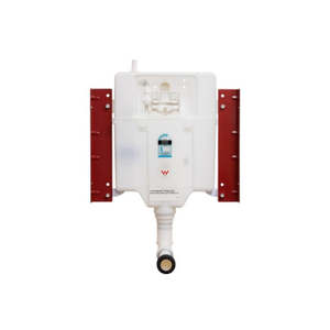 Toilets: Englefield Mechanical In Wall Cistern 4.5/3L 90mm Wall Faced (10611A-NA)