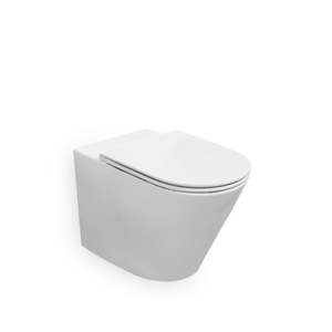 Englefield Evora Wall Faced Toilet Pan (22072A-SLS-0)
