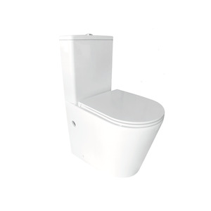 Toilets: Nora Verona Rimless BTW Toilet Suite P/S trap (TC-6688RSV)