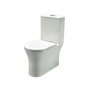 Toilets: Nora Firenze Rimless BTW Toilet Suite P/S Trap (TC-6690R)