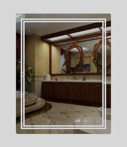 Nora Rectangle LED Mirror with Demister W600*H760*D33mm (JM-6076)