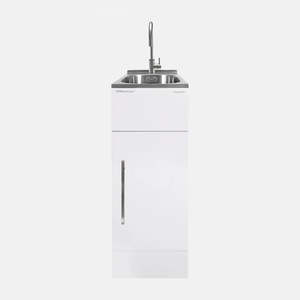 Robinhood Slim Sized Tub with Storage Cupboard (STSLIMTAP3)