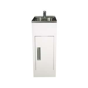 Laundries: Aquatica Laundry Tub 360mm, TechLine Mixer All Pressure (CLUBTUB360 TL AP SF)