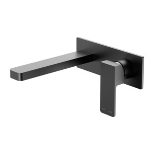 Nero: Nero Celia Wall Basin/Bath Mixer Matte Black (NR301507AMB-OBS)