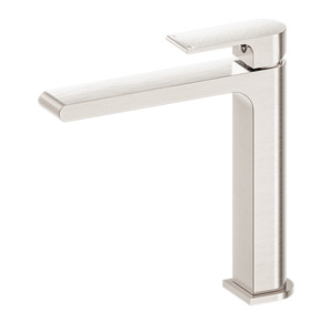 Nero: Nero Bianca Tall Basin Mixer Brushed Nickel (NR321501ABN)