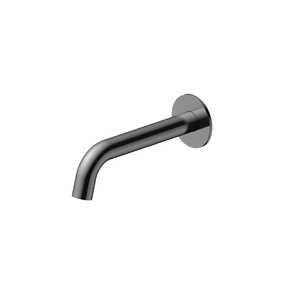 Waterware: Waterware Pioneer Bath Spout (205mm) Gun Metal (FWPI10170GM)