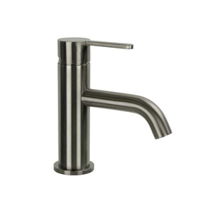 Waterware: Waterware Loft Standard Basin Mixer (165mm) Gunmetal (FWLO8228GM)