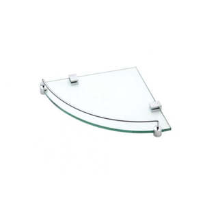 Heirloom: Heirloom Universal Corner Glass Shelf - Square Brackets (UGSCS)