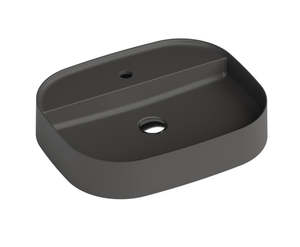 St Michel: St.Michel SmartB 7401 Dusky Matte Black Ceramic Basin (11414)