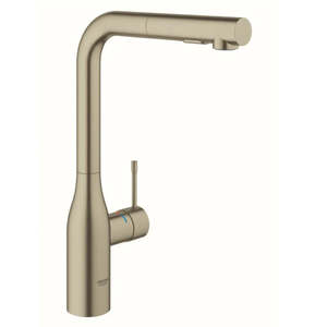 Grohe Essence Single-Lever Sink Mixer With Pull-Out Spray Hard 1/2″ Brushed Ni&hellip;