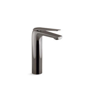 Basin Mixers: Kohler Avid Tall Basin Mixer Titanium (97347T-4ND-TT)