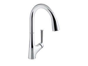 Kohler Malleco Touchless Kitchen Mixer Chrome With AC Power Adaptor (29817A-CP)