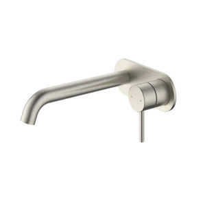 Methven Minimalist MK2 Wall Mounted Mixer with Spout Lead Free - Brushed Nickel (MNWBNKF)