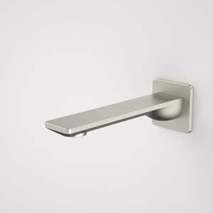 Caroma Urbane® II 180mm Basin / Bath Outlet - Square Cover Plate - Brushed Nick&hellip;