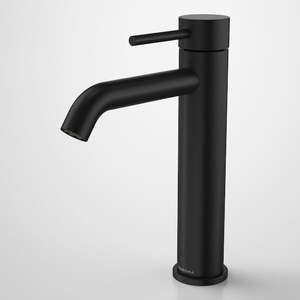 Sale: Caroma Liano II Mid Tower Basin Mixer - Matte Black - Lead Free (96342B6AF)