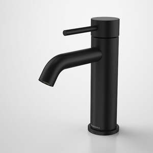 Caroma Liano II Basin Mixer - Matte Black - Lead Free (96341B6AF)