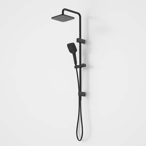 Caroma Luna® SYS O/H Shower on Rail Black (90383BL4E)