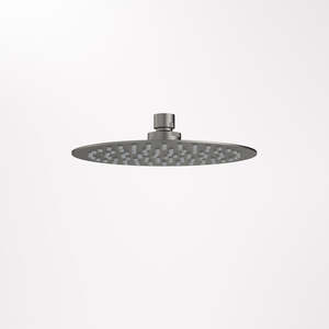 Caroma 200mm Round Rain Shower - Gunmetal (99663GM4E)