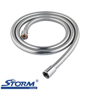 Products: Flexi Hand Shower Hose - 1.5m PVC Silver - RenovatorStore.co.nz