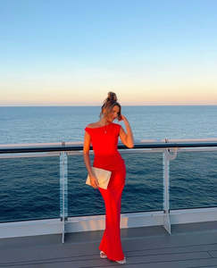 Maxi Dresses: Lilah maxi dress - red